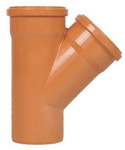 Trójnik kanalizacyjny zew fi160/110mm 67st