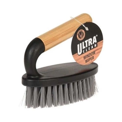 Szczotka żelazko czarna BAMBUS rączka