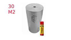 Alufox  Folia termoizolacyjna 25mb 1x klej gratis