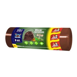 Worki na odpady zielone 120L / 8 szt Jan Niezbędny