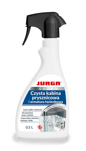 preparat Jurga - Czysta Kabina prysznicowa i Armatura  - 0,5l
