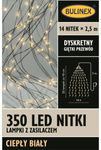 Lampki 350LED biały ciepły 14x2,5m