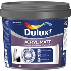Lateksowa farba Dulux Acryl Matt 3L Biała