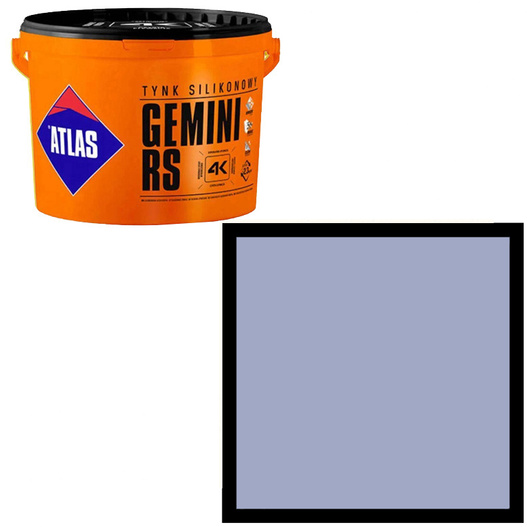 Tynk silikonowy Gemini RS 25kg Atlas SAH 0332