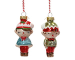 Bombka szklana 1sztuka Elf On/Ona 7,5cm