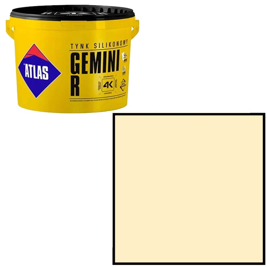 Tynk silikonowy Gemini R 25kg Atlas SAH 0036