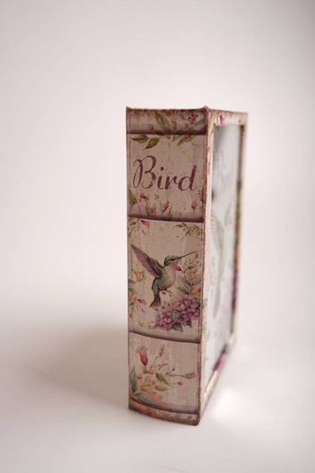 Pudełko książka koliber lustro 27x18x7cm