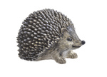 Jeż ceramiczny brązowo-beżowy 10cm