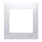 Ramka pojedyncza biała SIMON 54