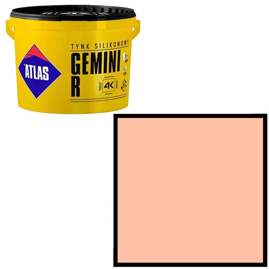 Tynk silikonowy Gemini R 25kg Atlas SAH 0070