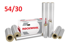 Otulina ROCKWOOL wełna 54/30 ROCKWOOL 800 ALU MB