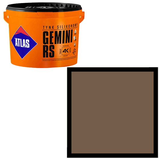 Tynk silikonowy Gemini RS 25kg Atlas SAH 0285