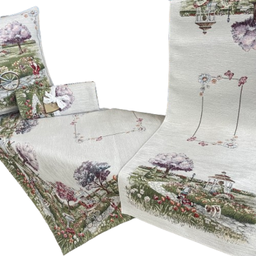 Bieżnik na stół Rower 40x100cm Chenille