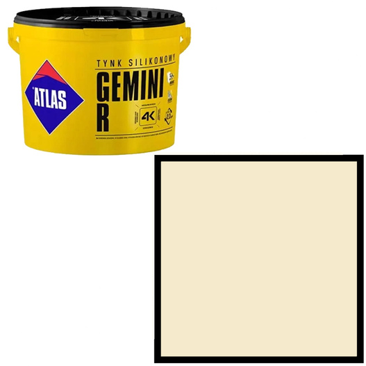 Tynk silikonowy Gemini R 25kg Atlas SAH 0022