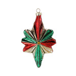 Bombka szklana 1sztuka tęcza gwiazda 14,5cm