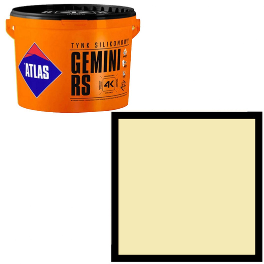 Tynk silikonowy Gemini RS 25kg Atlas SAH 0231