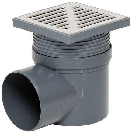 Wpust kanalizacyjny regulowany wyjście boczne110mm