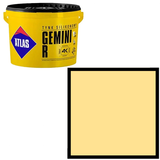 Tynk silikonowy Gemini R 25kg Atlas SAH 0018