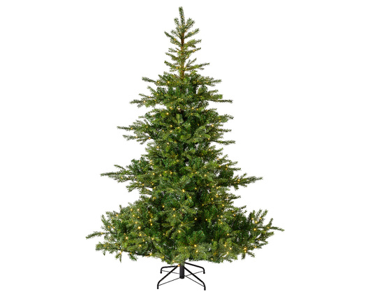 Choinka 180cm Jodła 400 Led biały ciepły PE