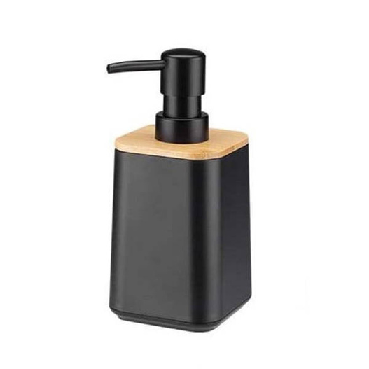 Dozownik na mydło czarny Moreno 450ml
