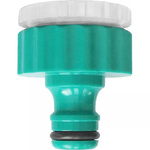 Przyłącze kranowe z gwintem wewnętrznym 1" i redukcja 3/4"