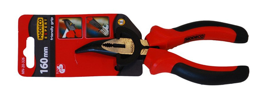 Szczypce telefoniczne wygięte 160mm MODECO
