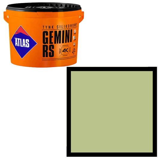 Tynk silikonowy Gemini RS 25kg Atlas SAH 0185