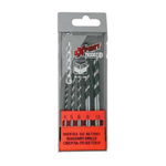 Zestaw wierteł do betonu 4-10 mm 5sztuk Modeco