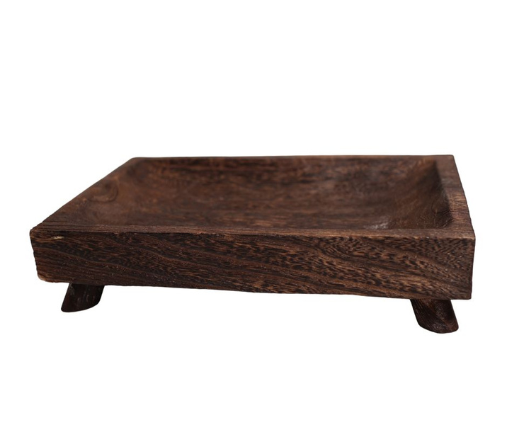 Deska brązowa wklęsła na nóżkach 34x23cm