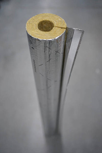Otulina ROCKWOOL wełna 42/30 ROCKWOOL 800 ALU MB