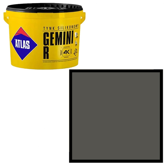 Tynk silikonowy Gemini R 25kg Atlas SAH 0380