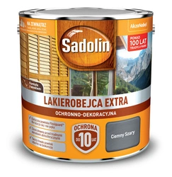 Lakierobejca Sadolin 2,5 L Ciemny szary