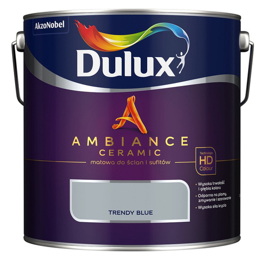 Farba Ambiance Ceramic Trendy Blue 2,5L Dulux