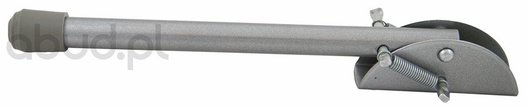 Stopka garażowa srebrna fi 12 mm