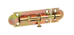 Rygiel z blokadą ocynk 75x28x7 mm