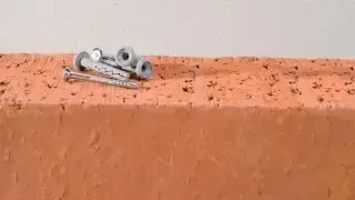 Kołek wbijany szybkiego montażu z kołnierzem 6x80mm 100szt