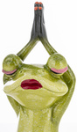 Figurka Żaba zielona medytująca 20cm