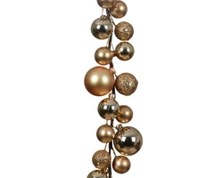 Girlanda ze złotych bombek 180cm