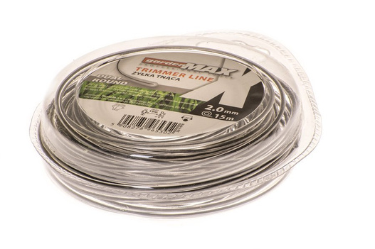 Żyłka tnąca okrągła wzmacniana 2mm x 15mb