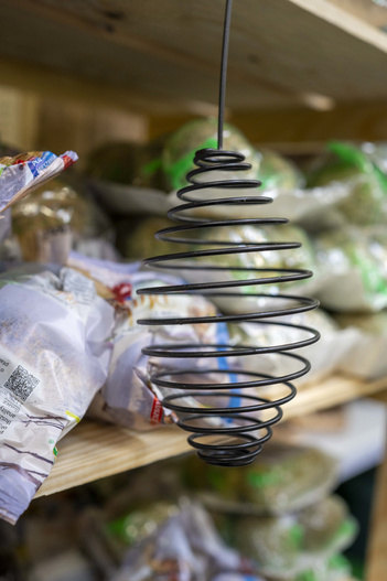 Karmnik na kule dla ptaków sprężynka