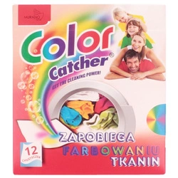 Chusteczki do prania zapobiegające farbowaniu 12 sztuk