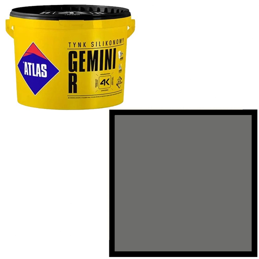 Tynk silikonowy Gemini R 25kg Atlas SAH 0375