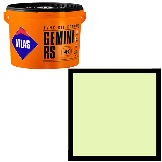 Tynk silikonowy Gemini RS 25kg Atlas SAH 0178