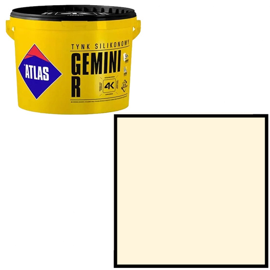 Tynk silikonowy Gemini R 25kg Atlas SAH 0031