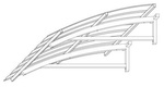 Markiza Fastlock 120 Loggia - Moduł A 1,4m