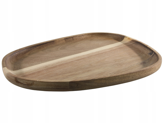 Półmisek akacjowy owalny 30x21cm