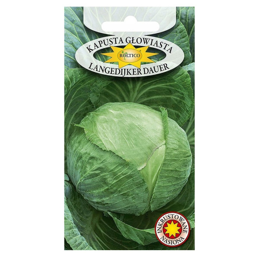 Nasiona Kapusta biała głowiasta Langedijker Dauer 2g późna