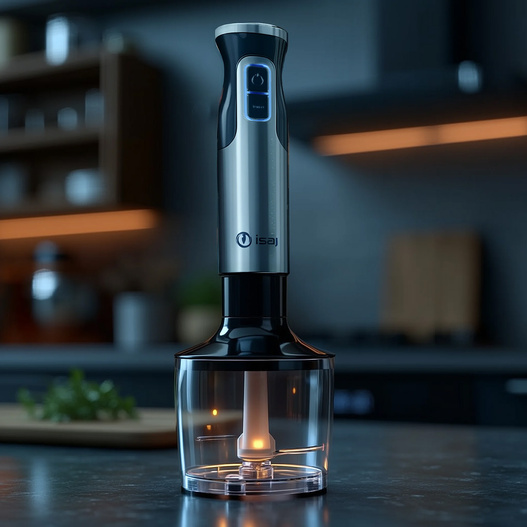 Blender ręczny ISAJ BL1 Mikser wielofunkcyjny Turbo 1400W Ostrza tytanowe