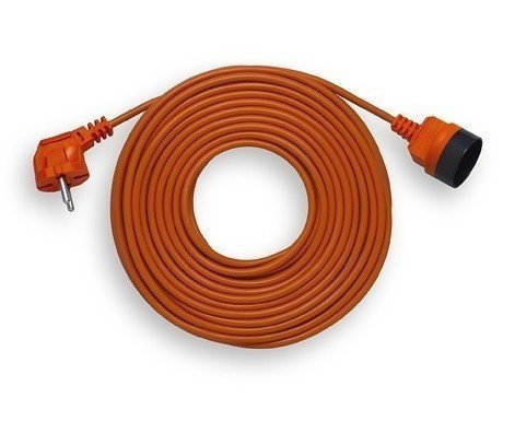 Przedłużacz ogrodowy 2x1mm2 20m ELGOTECH