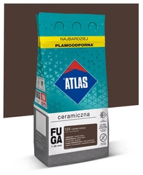 Fuga ceramiczna 1-20mm Atlas 124 Ciemne wenge 5kg